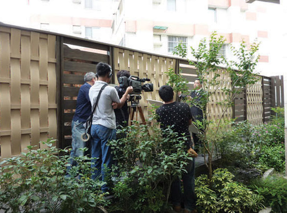 20130430大愛電視台，綠建材專題拍攝。